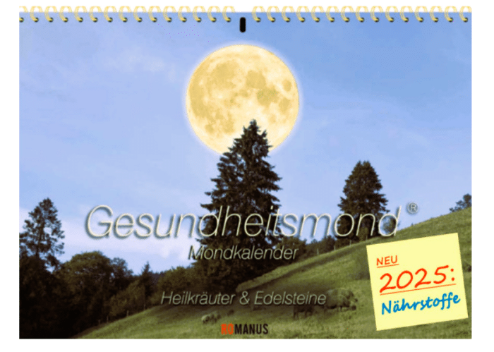 Gesundheitsmondkalender 2025 – Gold Edition 1 Seelenbewusst