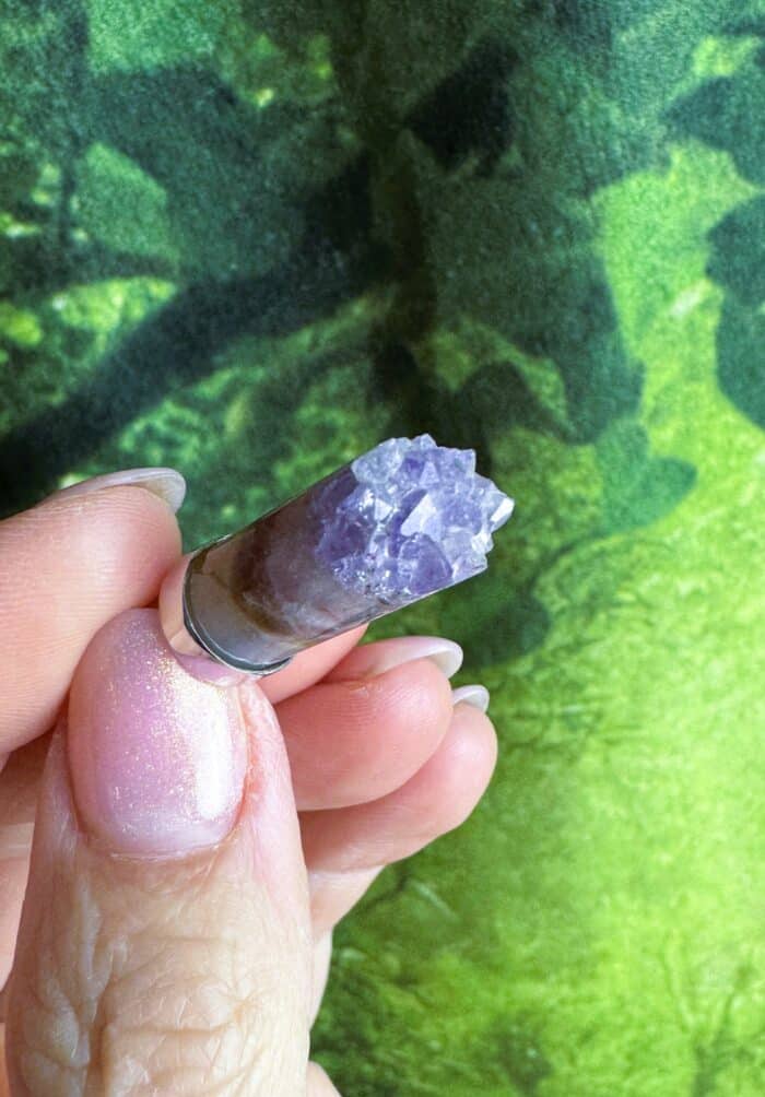 Amethyst-Stift-Anhänger - Super7 Harmonie - Silber 5 Seelenbewusst