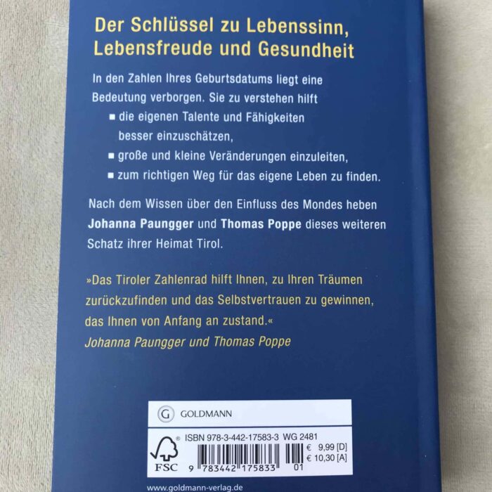 Das Tiroler Zahlenrad: Das Geheimnis Ihrer Geburtszahlen (Deutsch) Taschenbuch 2 Seelenbewusst